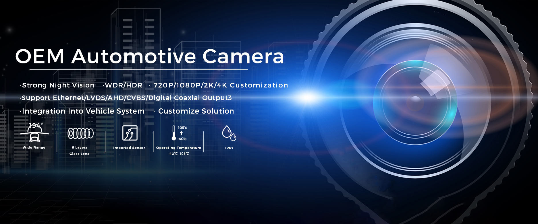 calidad Cámara de alcance de BroadR fábrica