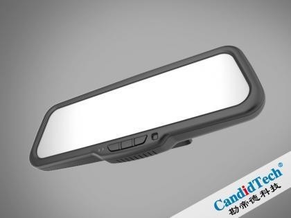 Buen precio Auto de vista trasera espejo de cámara delantera y retrovisora cámara HD vista doble en línea